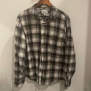 Lucky Brand Classic Fit Men’s Button Up Plaid Size Large